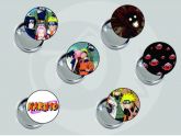 Coleção com 6 Bottons - Naruto